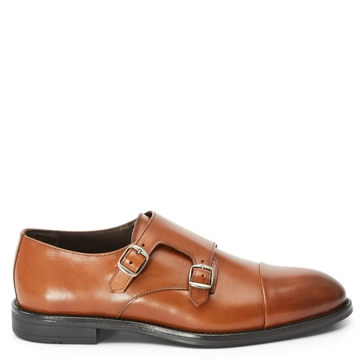 Ahler - 98900 Dobbelt Monk Strap Dress Sko