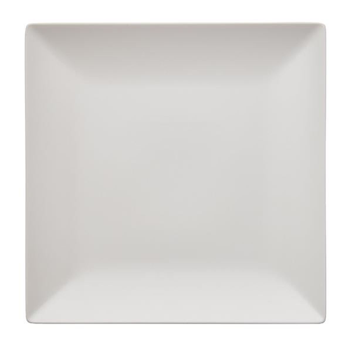 Aida - Quadro - flad tallerken white 1 stk 26x26 cm