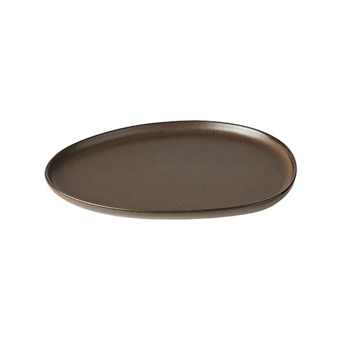 Aida - RAW Metallic Brown - Organic frokosttallerken 1 stk