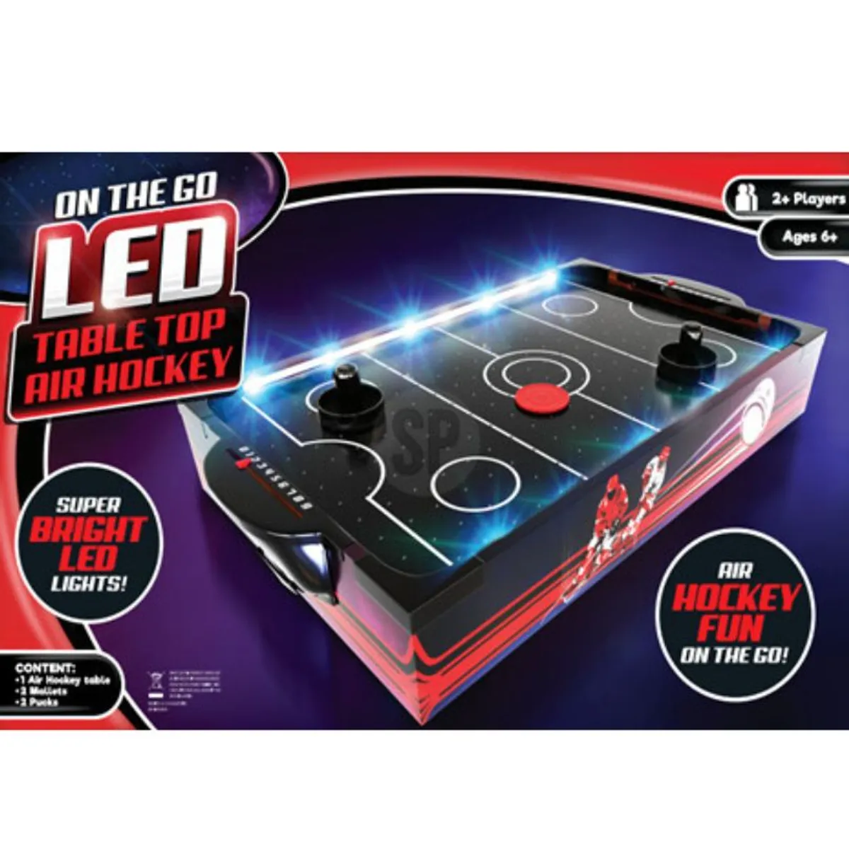 Airhockeybord Led 485x300x85mm