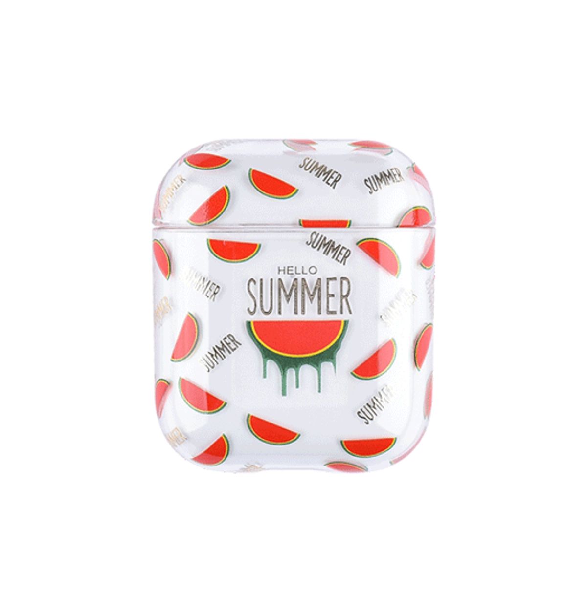 AirPods 1/2 | Hello Summer Beskyttelse Cover - Watermelon