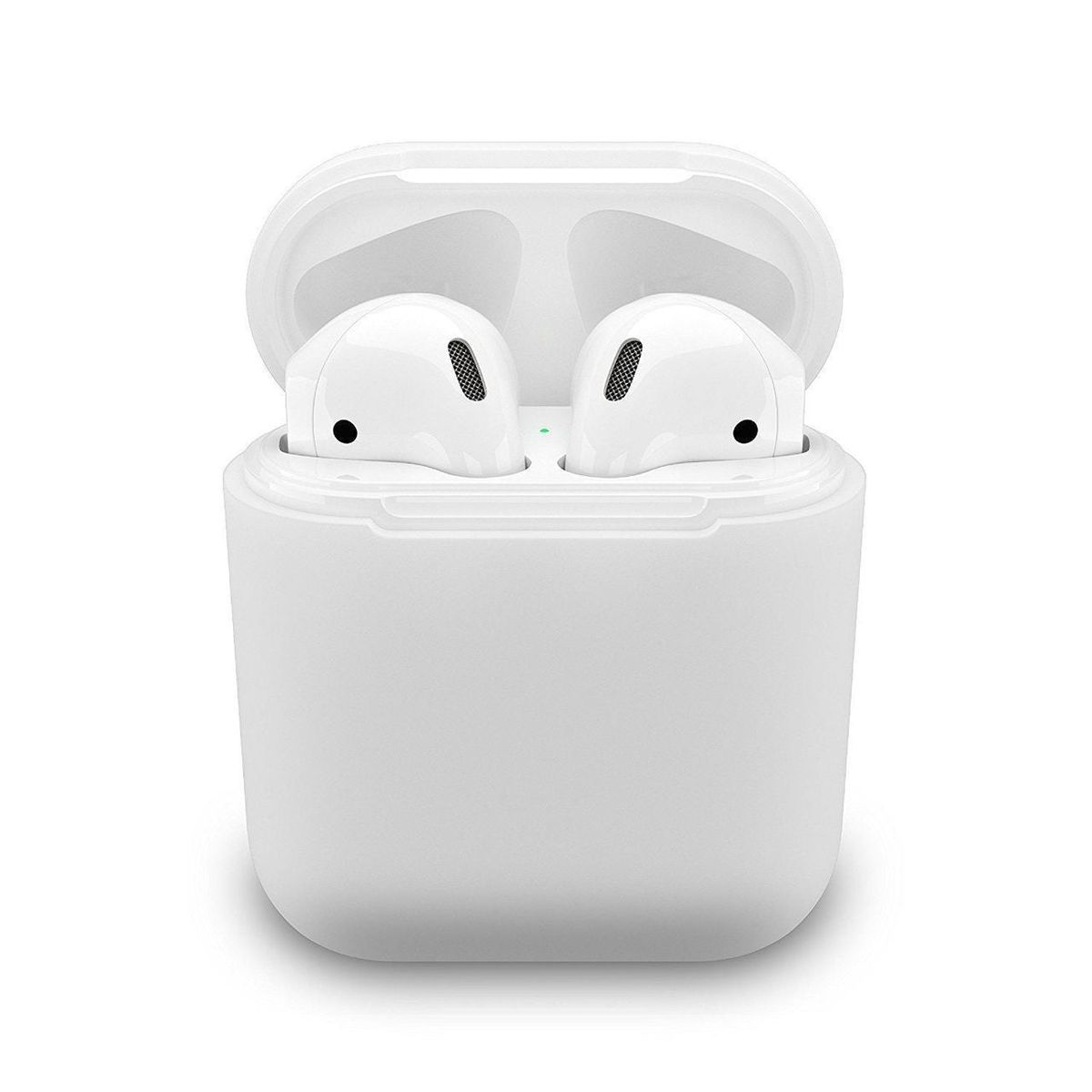 AirPods 1/2 silikone cover - Hvid - iHero