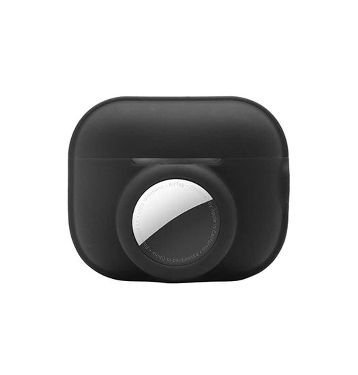 AirPods Pro | DeLX&trade; Silikone Cover m. AirTag Holder - Sort