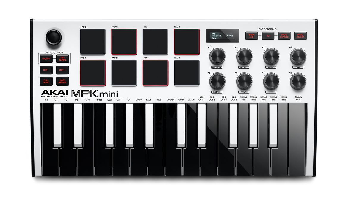 Akai MPK Mini Mk3 (Hvid)