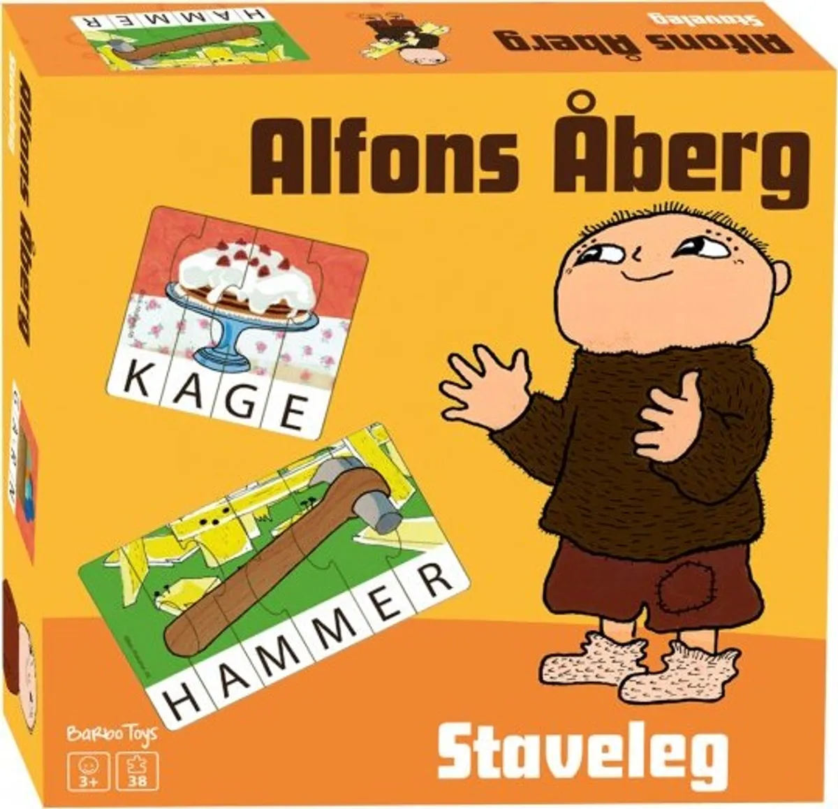 Alfons åberg Spil - Staveleg