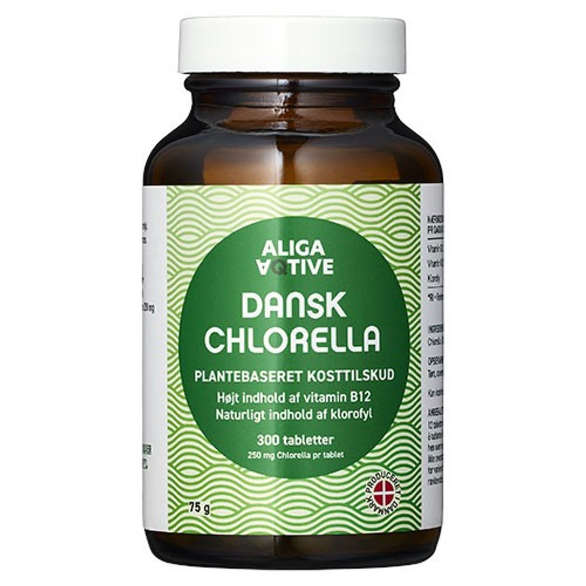 Aliga Aqtive Dansk Chlorella - 300 tabletter - Aliga Aqtive