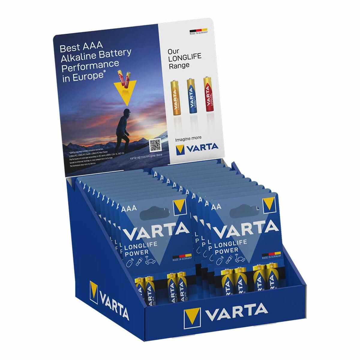 Alkalinebatterier Varta 10LR03+10LR06