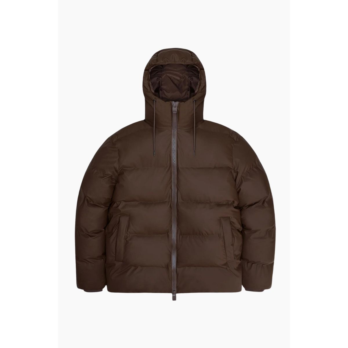 Alta Puffer Jacket W3T3 - Frame - Rains - Brun L