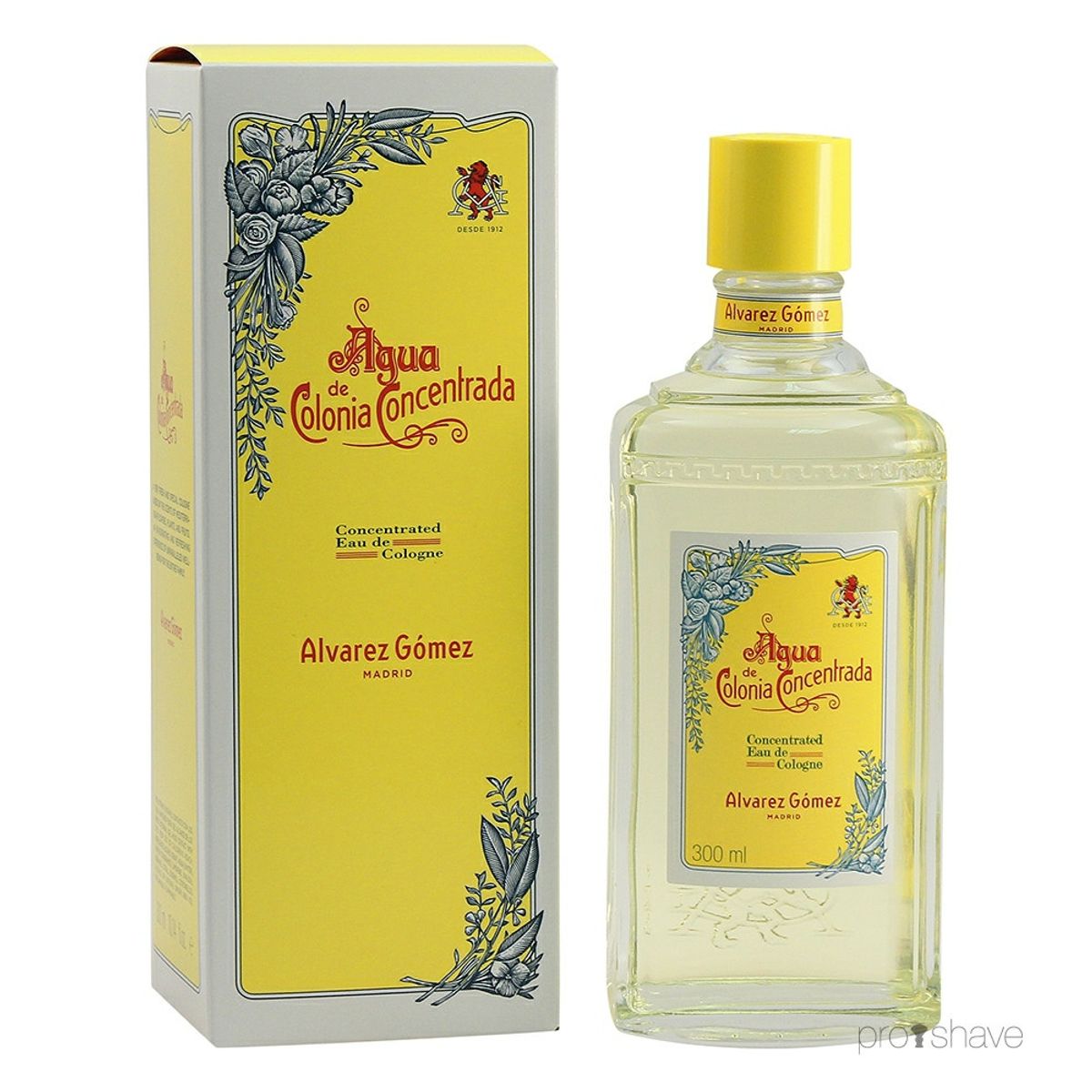 Alvarez Gómez Agua Concentrated Eau de Cologne Splash, 300 ml.