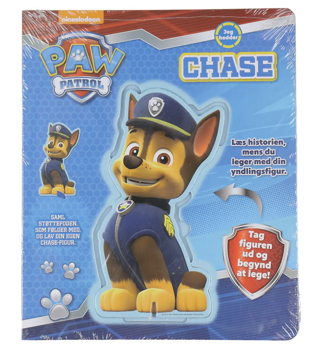 Alvilda Bog - Paw Patrol - Jeg Hedder Chase - Historier m. Figur