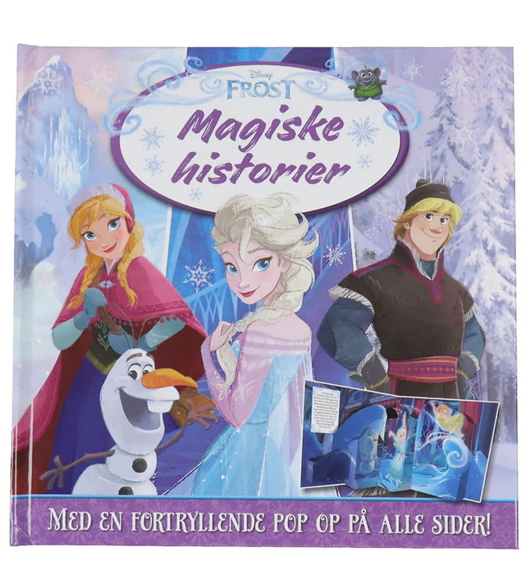 Alvilda Bog - Pop-Op - Disney Frost Magiske Historier - Dansk