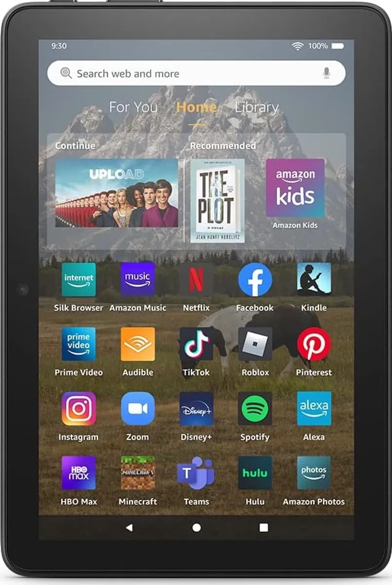 Amazon - Fire Hd 8 Tablet 2022 8 Hd Display 64 Gb - Black