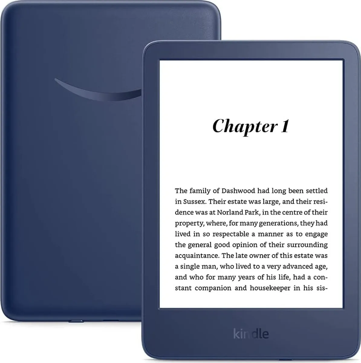 Amazon Kindle 11 2022 Generation 6" Ebook Reader - Reklamer - Denim