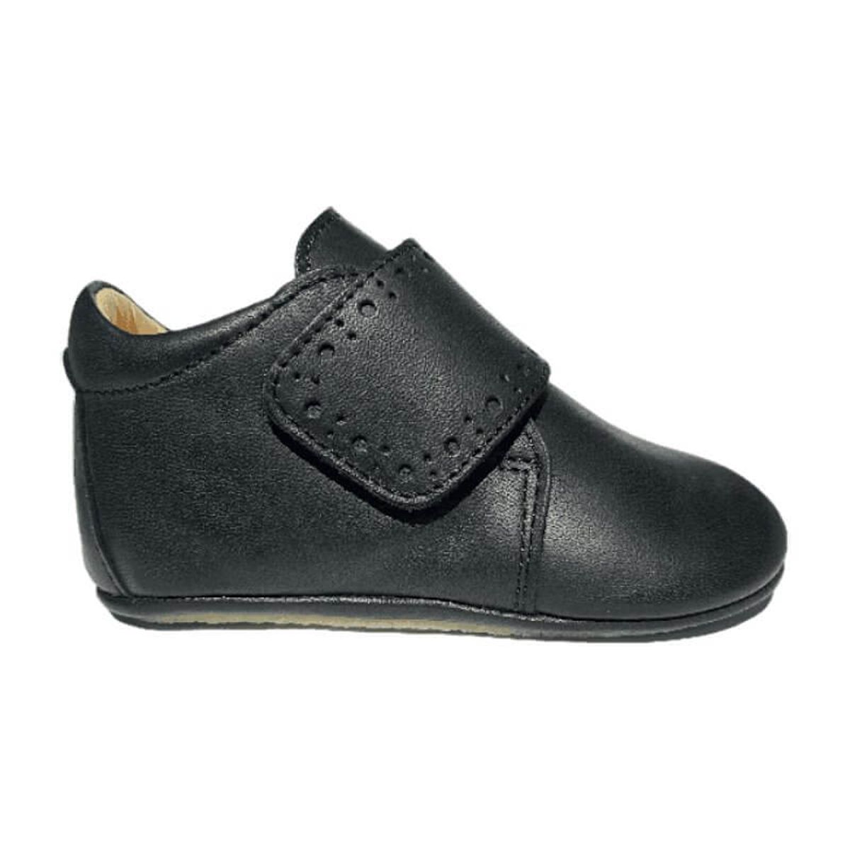 Angulus - Hjemmesko Velcro - Black - 19