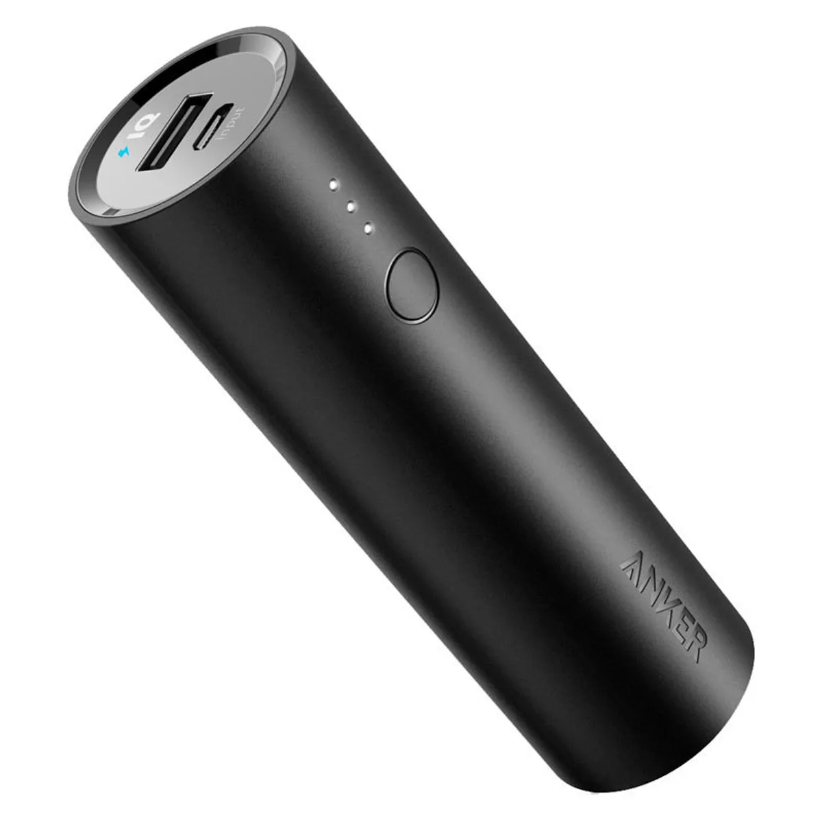 Anker PowerCore 5000 mAh powerbank, Sort