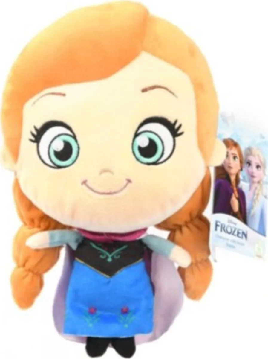 Anna Bamse Med Lyd - Disney Frost - 20 Cm