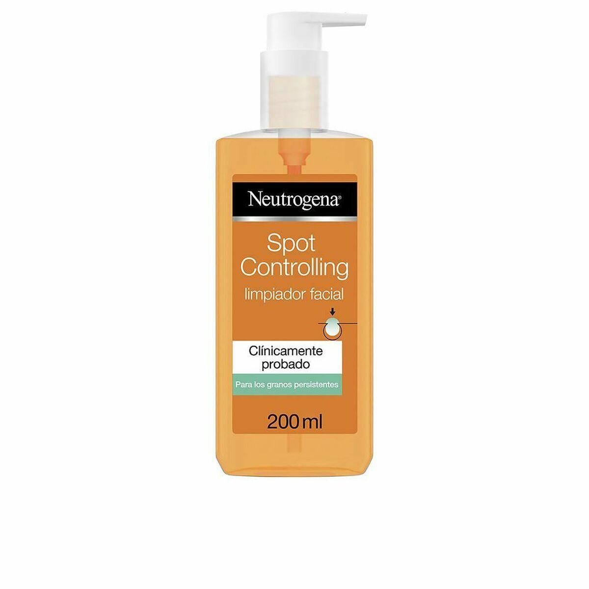 Ansigtsrens i gel-form Neutrogena Granitos Persistentes 200 ml