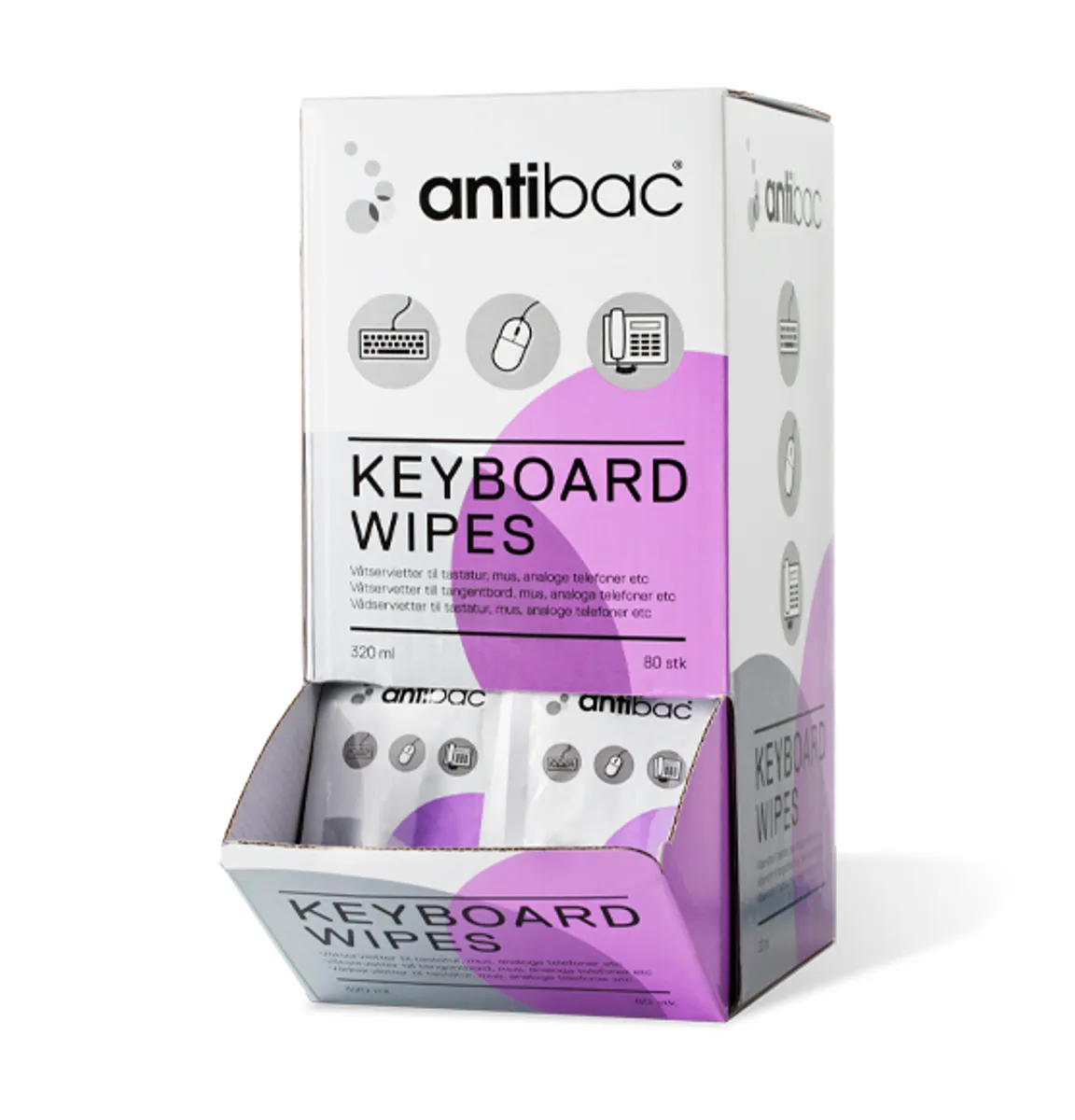 Antibac Keyboard Wipes