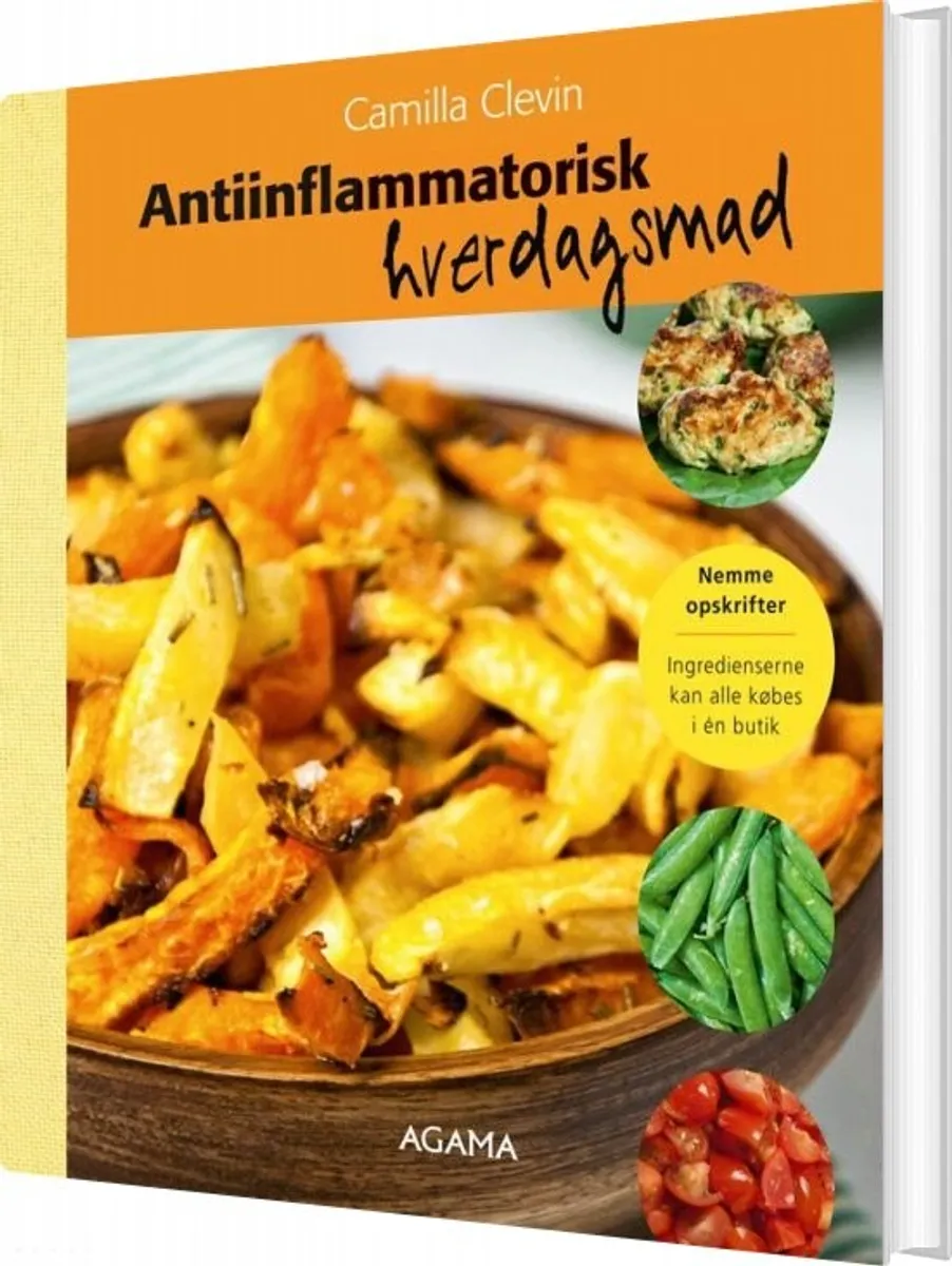 Antiinflammatorisk Hverdagsmad - Camilla Clevin - Bog