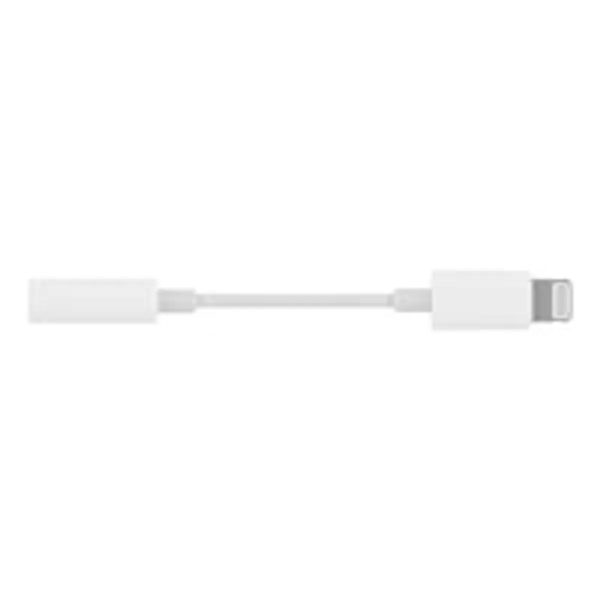 Apple Lightning til 3,5 mm adapter for hovedtelefontilbehr til iphone