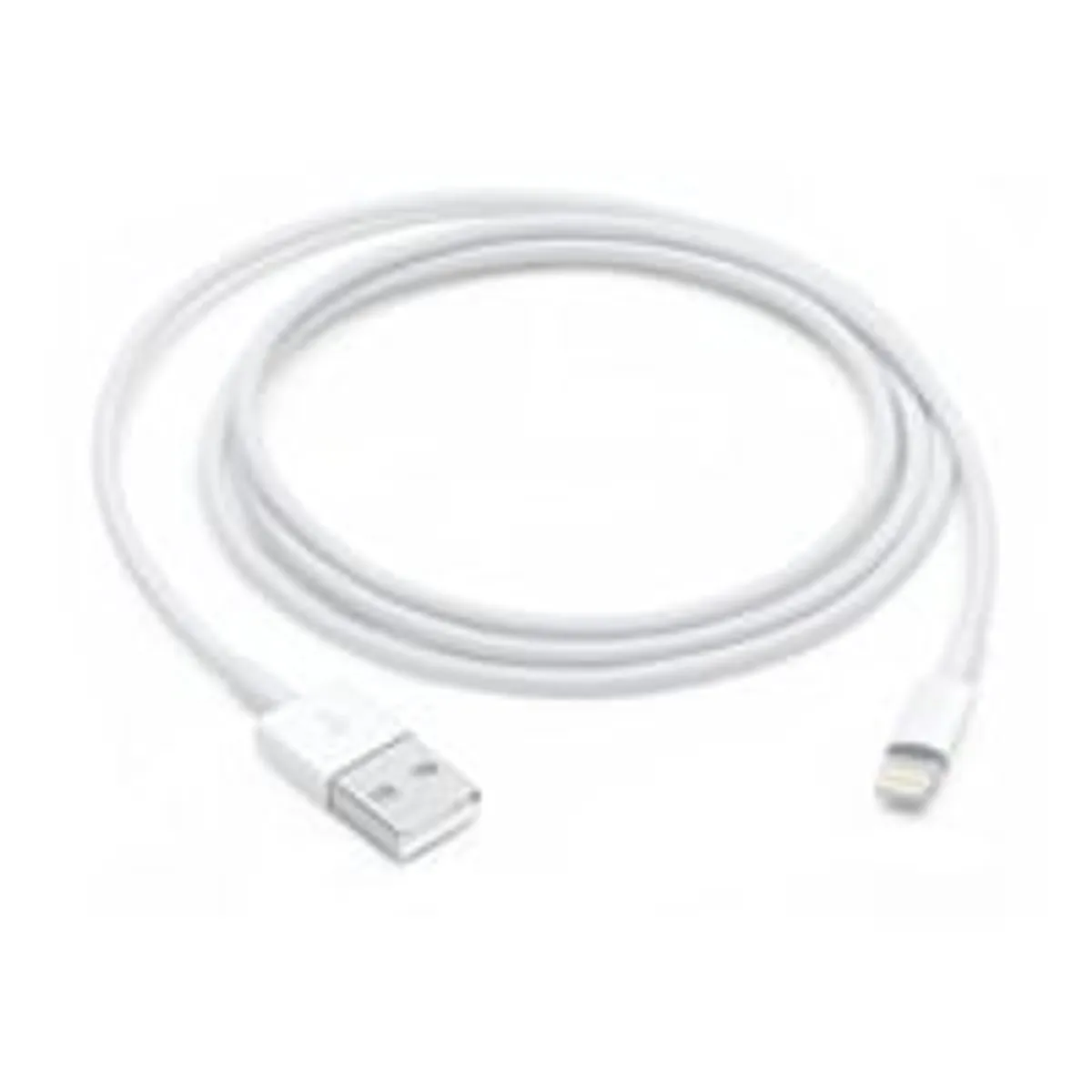 Apple, USB till lightning-kabel, 1m, vit