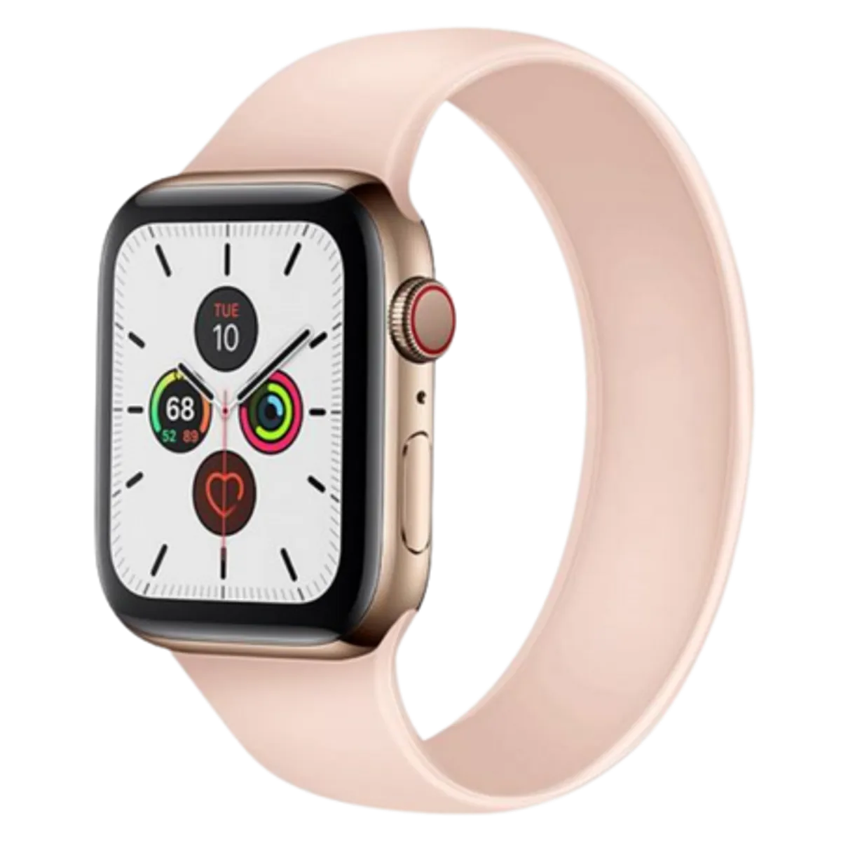 Apple Watch 42/44 mm Silikone Rem Rosa