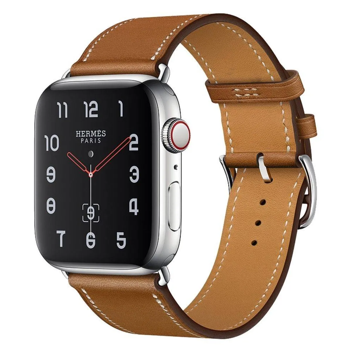 Apple Watch 7/6/5/4/3/2/1/SE - 41/40/38mm - Ægte læder rem - Brun