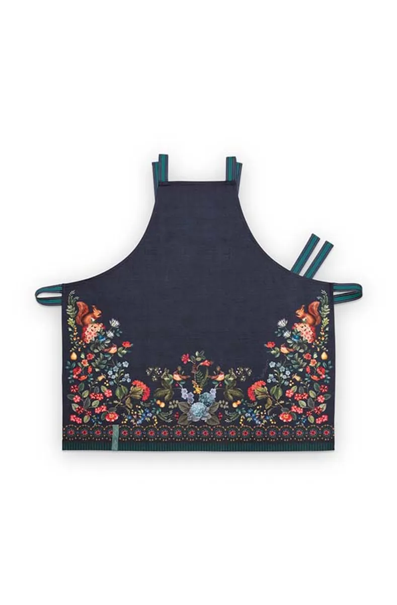 Apron Winter Wonderland Overall Dark Blue 85x88cm