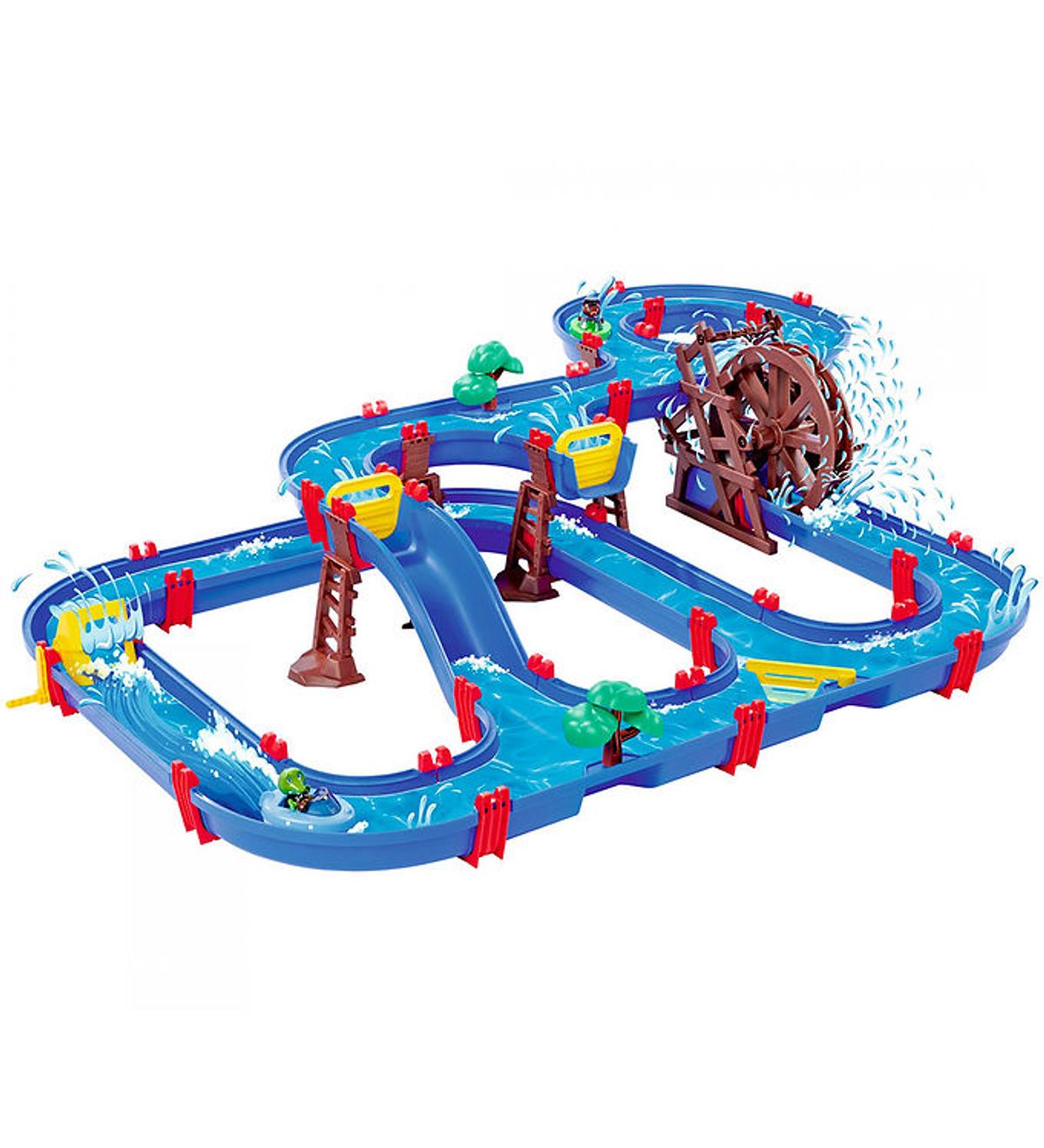 AquaPlay Vandbane - 126x104 cm - 109 dele - Mega Water Wheel