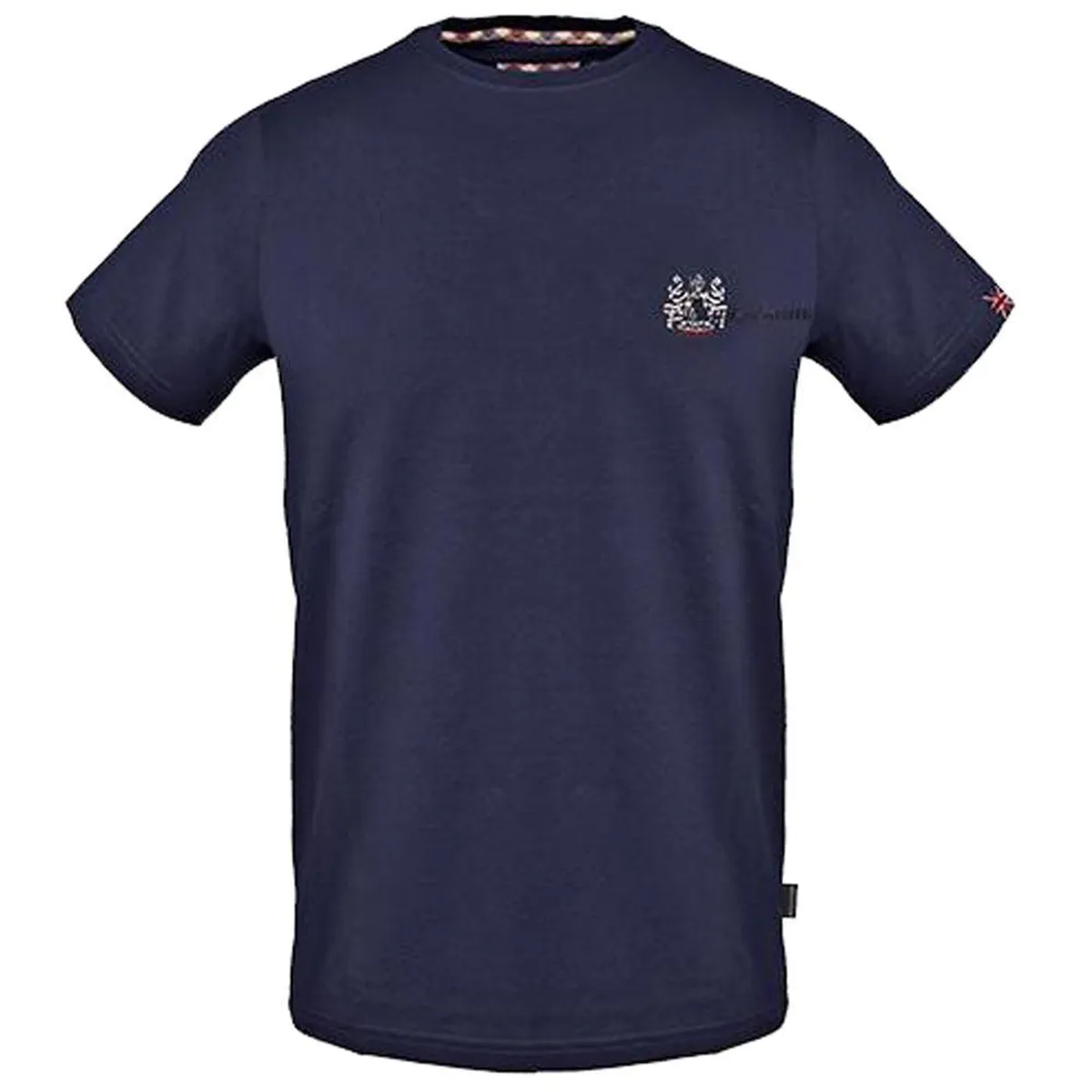 Aquascutum Blue Cotton T-Shirt