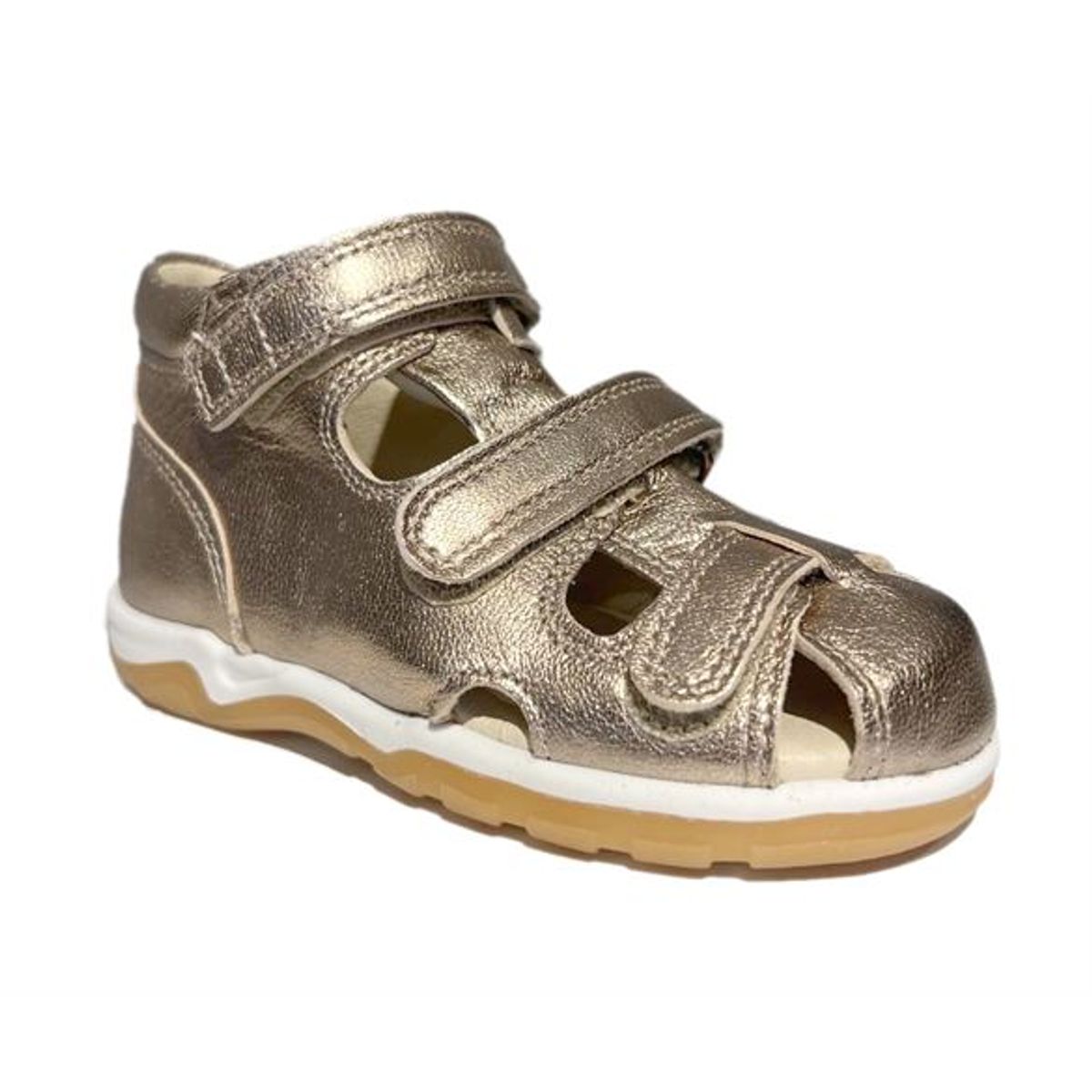 Arauto RAP sandal med lukket snude, bronze