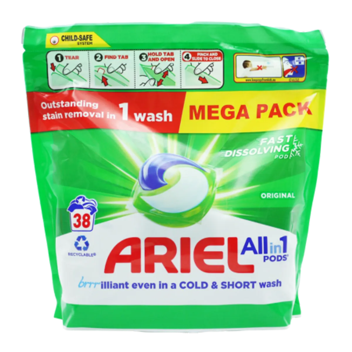 Ariel Original All-In-One Vasketabs - 38