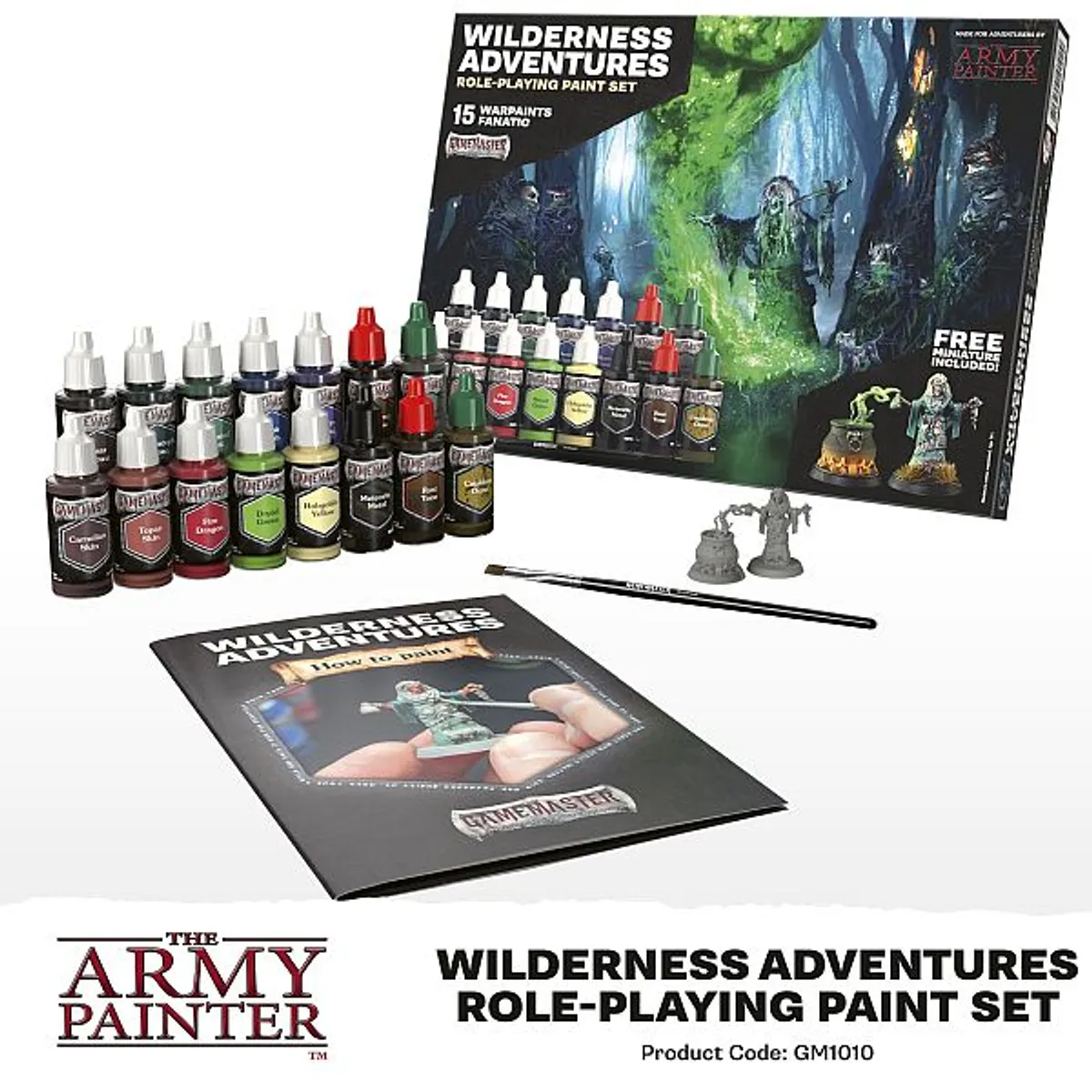 Army Painter - Gamemaster: Wilderness Adventures Role-Playing Paint Set - GM1010