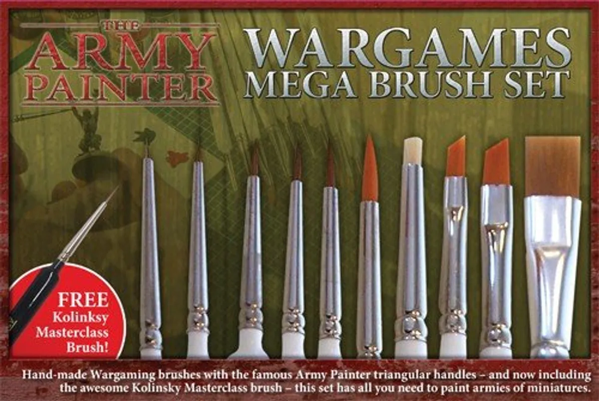 Army Painter - Starter Set: Mega Brush Set (Box) - ST5113