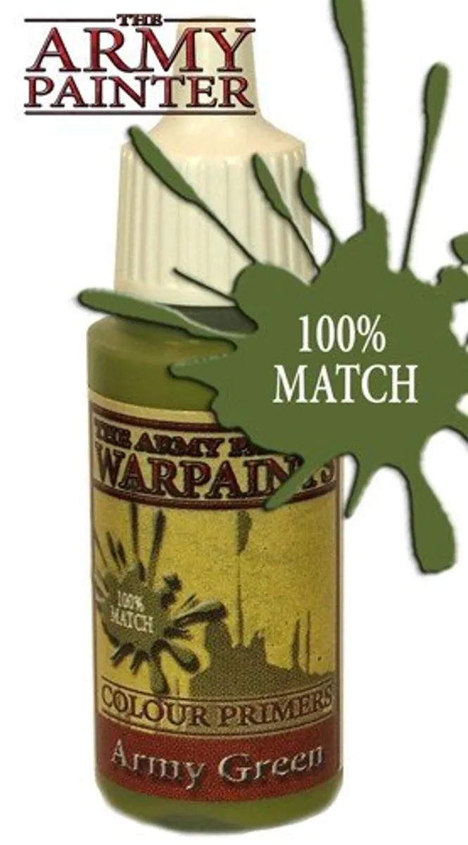 Army Painter Warpaints: Acrylics - Army Green - WP1110