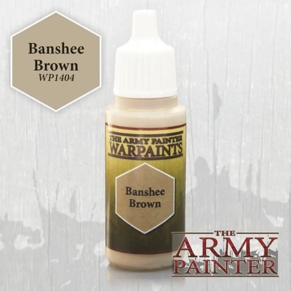 Army Painter Warpaints: Acrylics - Banshee Brown - WP1404