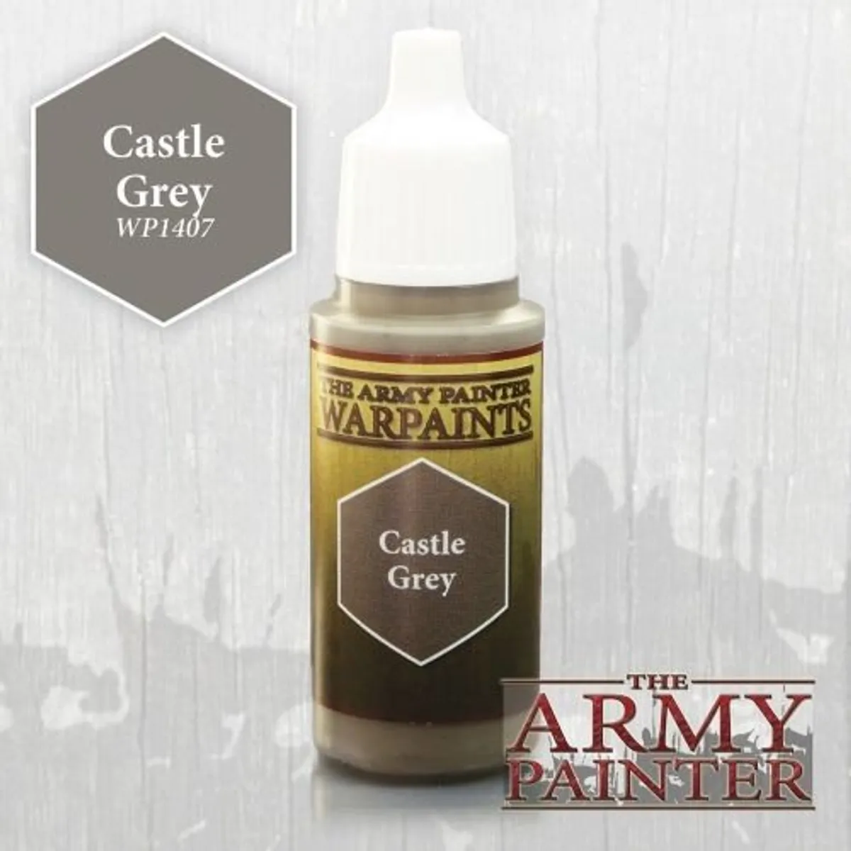 Army Painter Warpaints: Acrylics - Castle Grey - WP1407