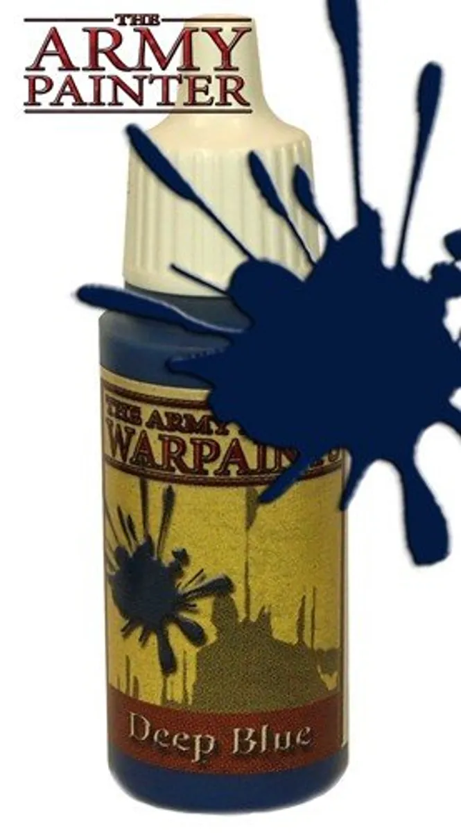 Army Painter Warpaints: Acrylics - Deep Blue - WP1116