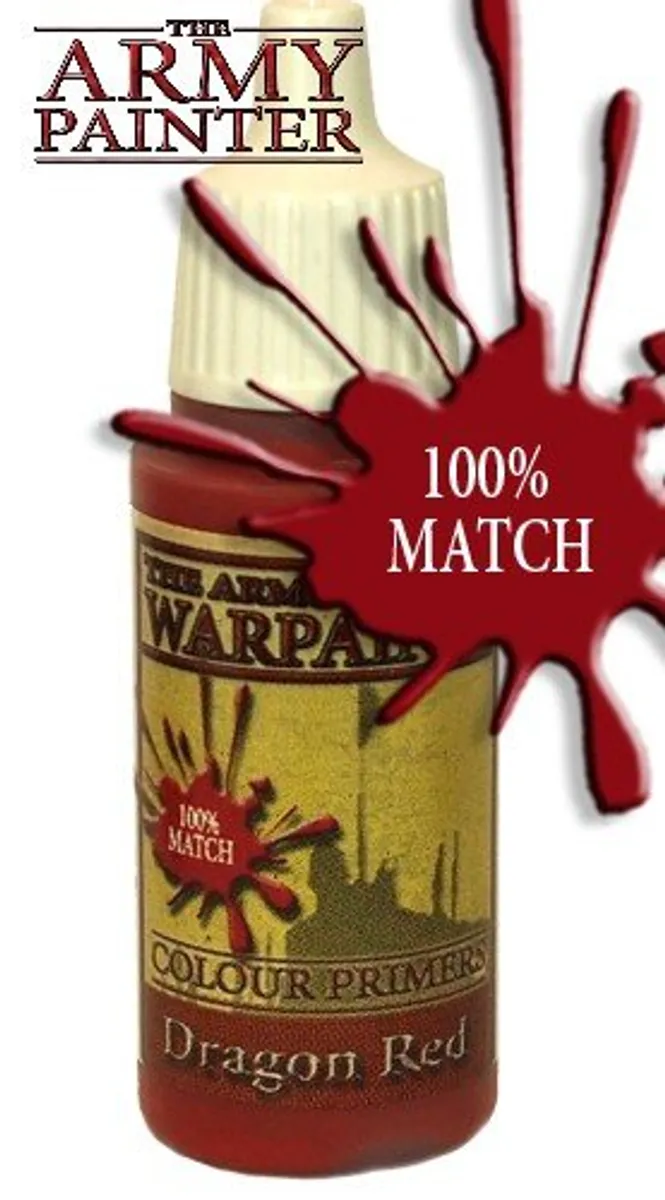 Army Painter Warpaints: Acrylics - Dragon Red - WP1105