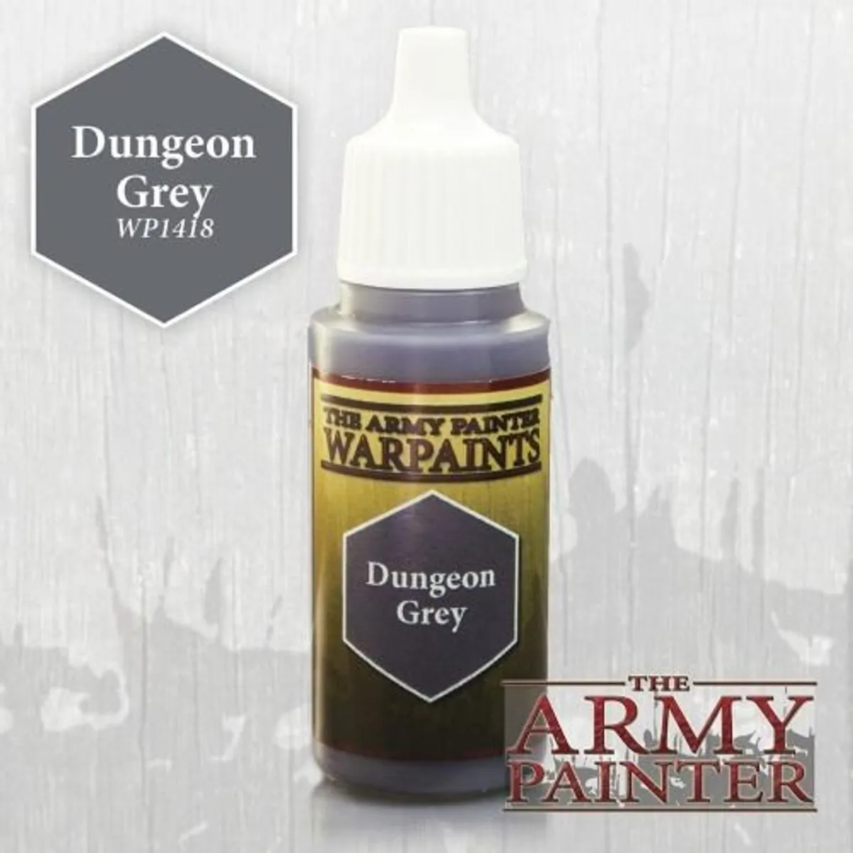 Army Painter Warpaints: Acrylics - Dungeon Grey - WP1418