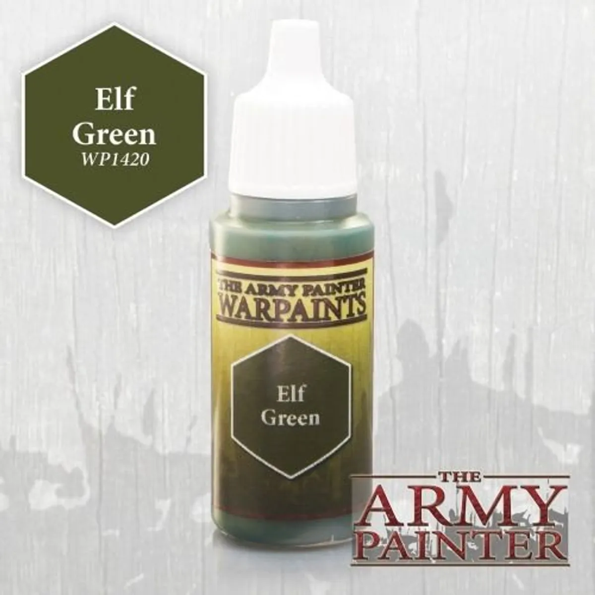 Army Painter Warpaints: Acrylics - Elf Green - WP1420