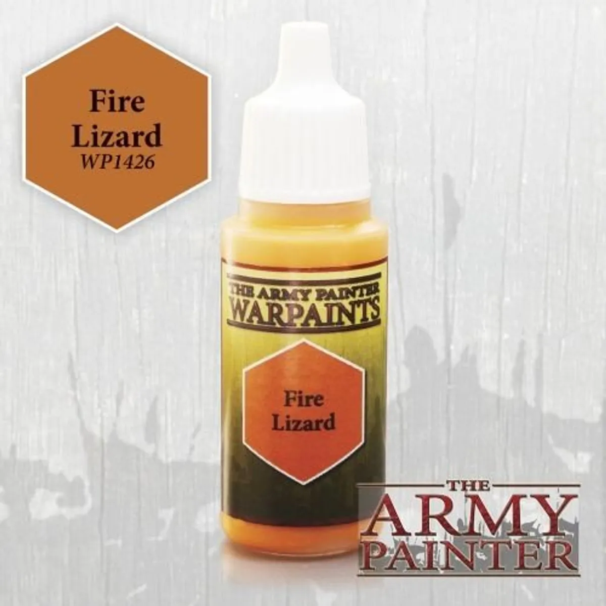 Army Painter Warpaints: Acrylics - Fire Lizard - WP1426