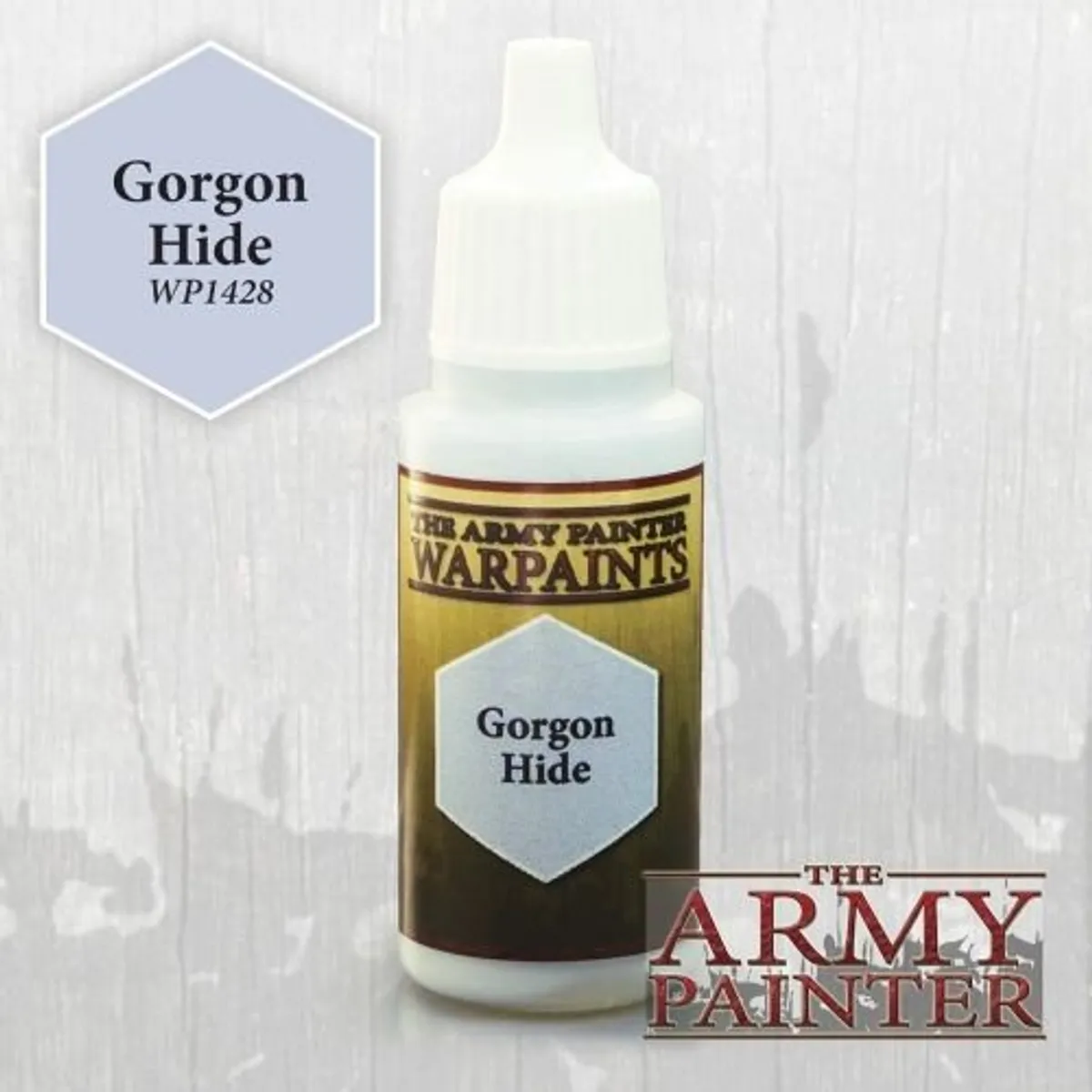 Army Painter Warpaints: Acrylics - Gorgon Hide - WP1428