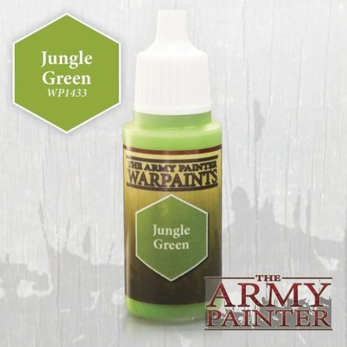 Army Painter Warpaints: Acrylics - Jungle Green - WP1433