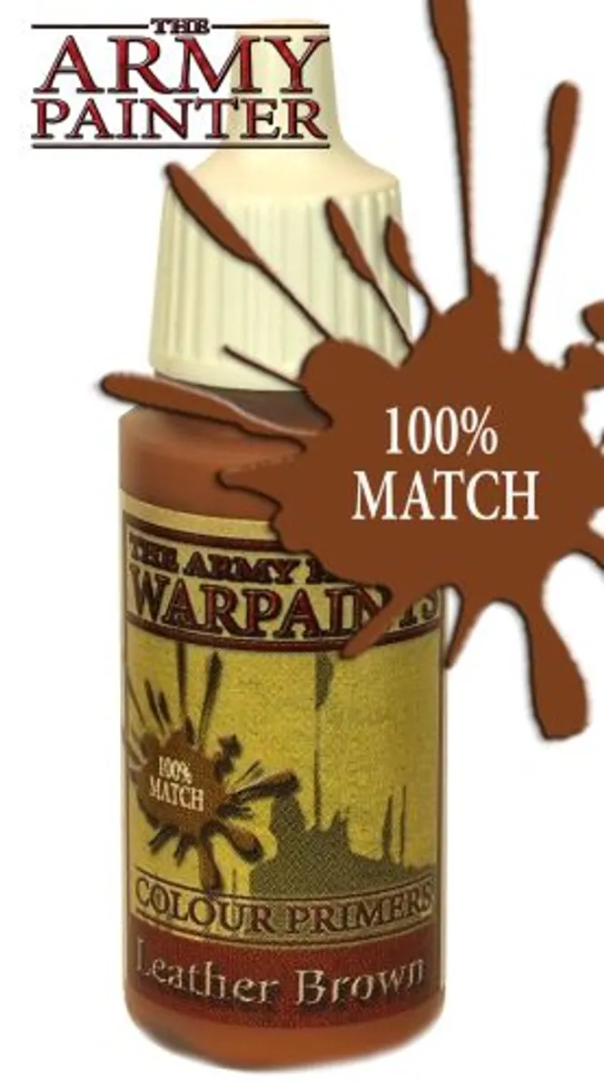 Army Painter Warpaints: Acrylics - Leather Brown - WP1123