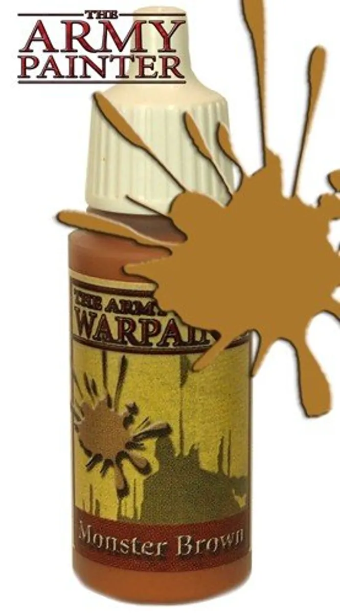 Army Painter Warpaints: Acrylics - Monster Brown - WP1120