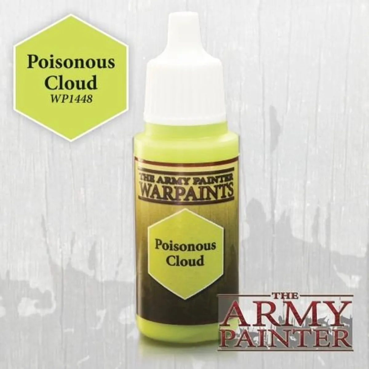 Army Painter Warpaints: Acrylics - Poisonous Cloud - WP1448