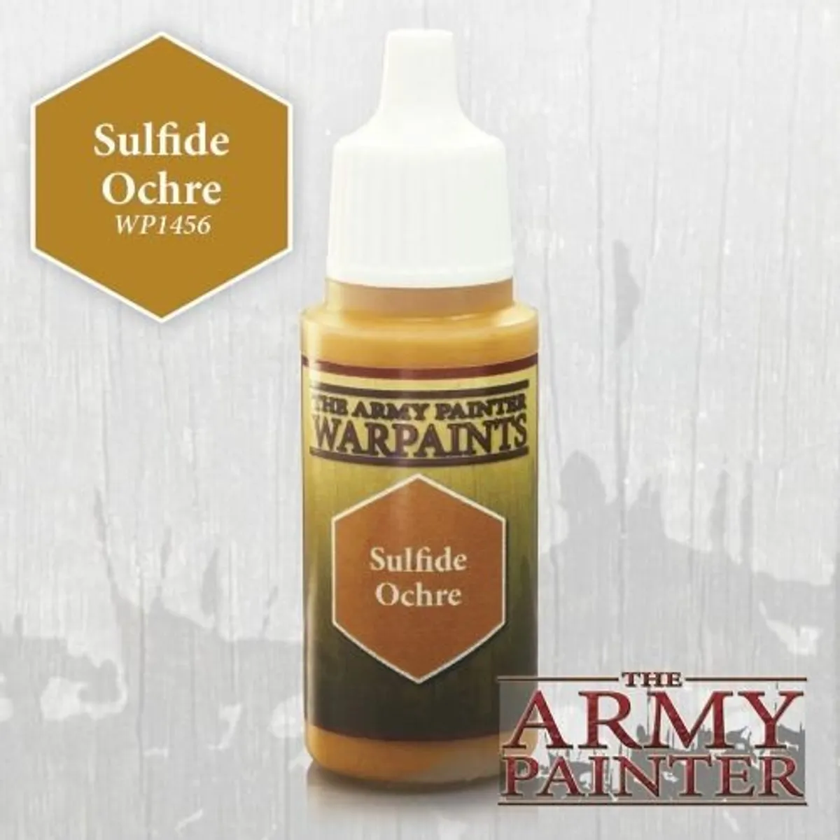 Army Painter Warpaints: Acrylics - Sulfide Ochre - WP1456