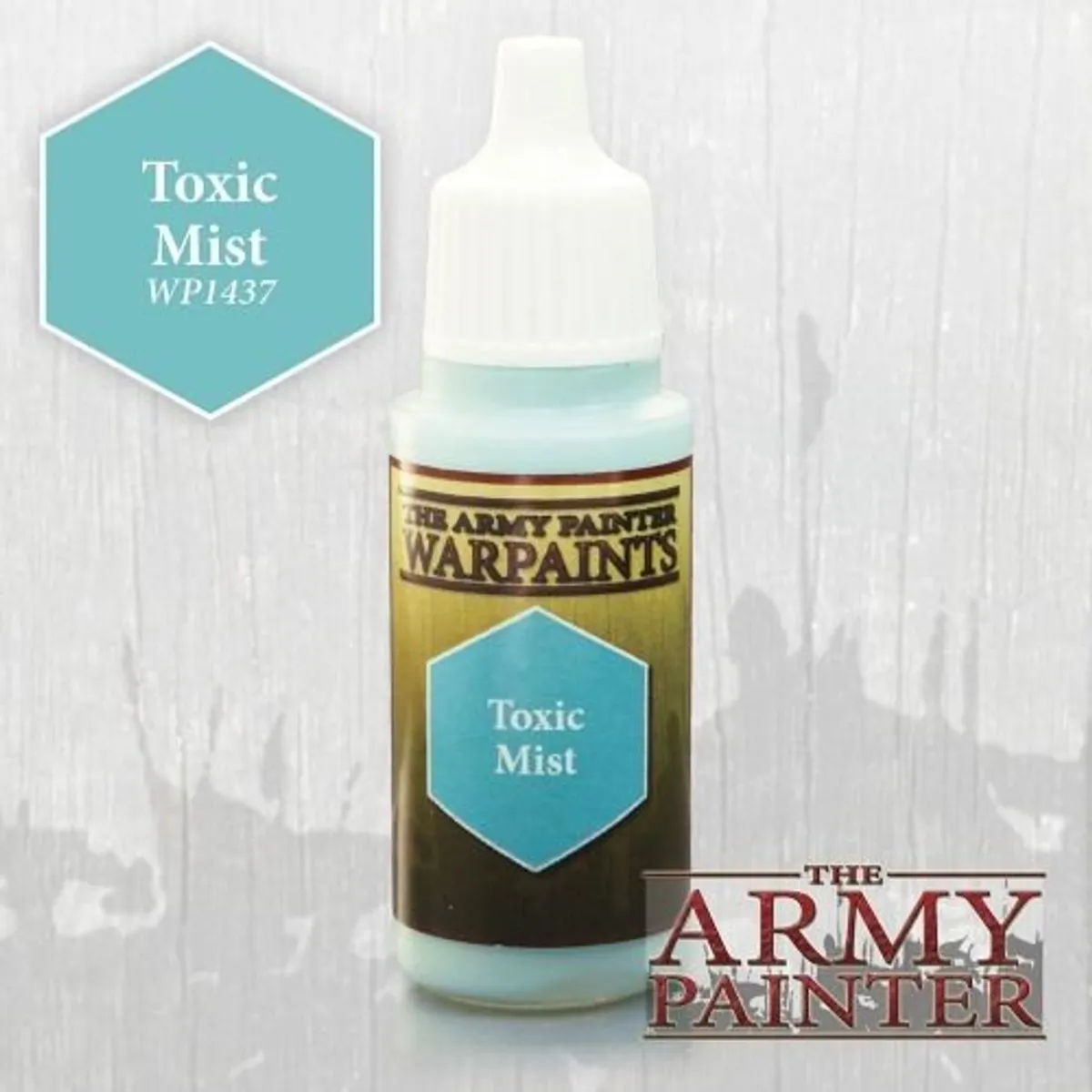 Army Painter Warpaints: Acrylics - Toxic Mist - WP1437