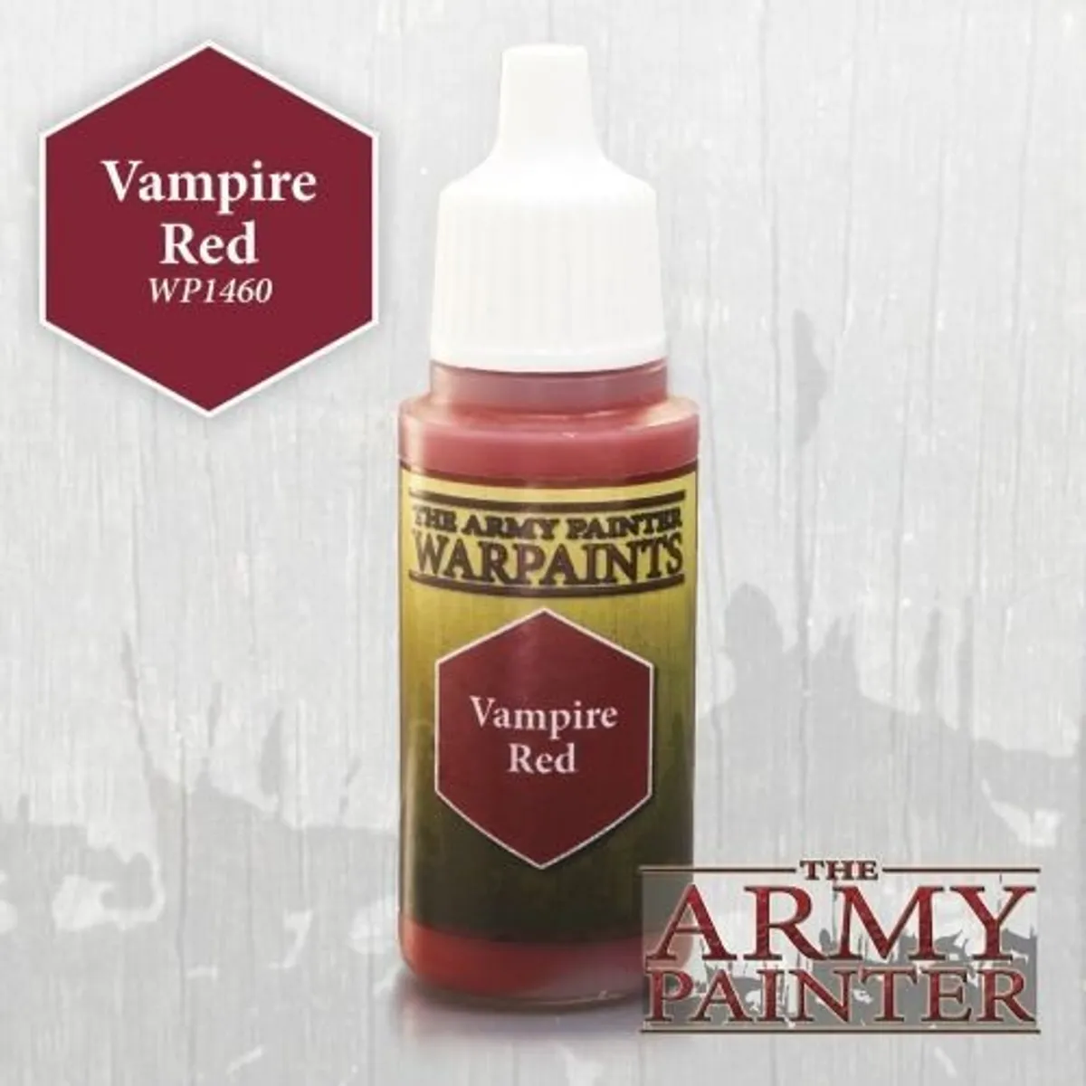 Army Painter Warpaints: Acrylics - Vampire Red - WP1460